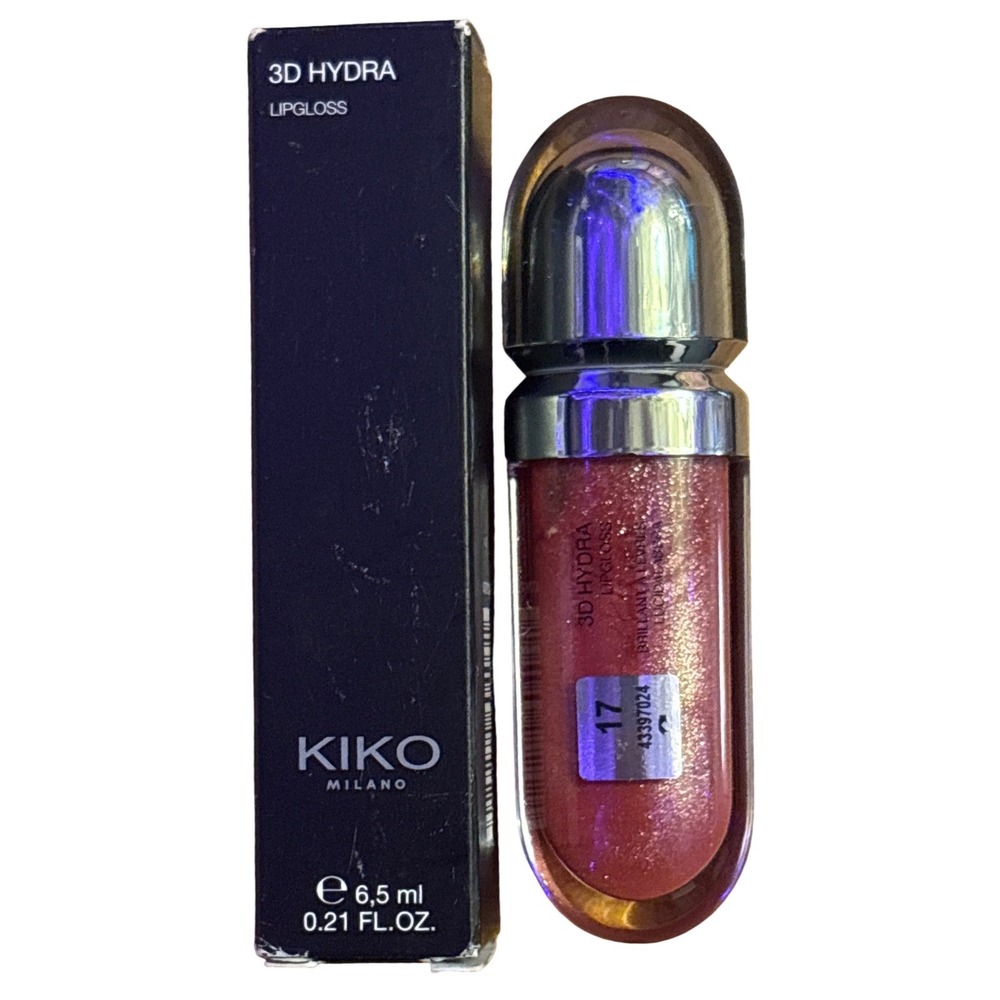 NEW KIKO Milano 3D Hydra Lipgloss 17 Pearly Mauve